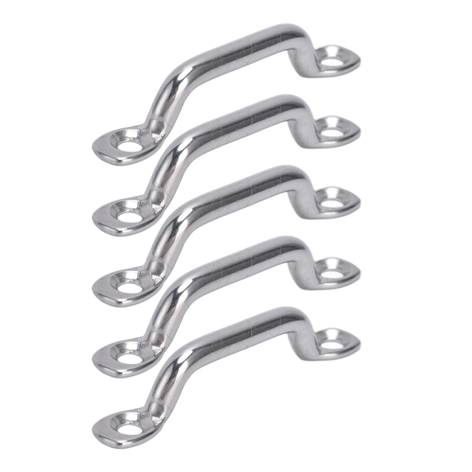 10Pcs Boat Top Pad Eye Deck Loop Tie Down 316 Stainless Steel Set Kit for Fixing Boat Accessories