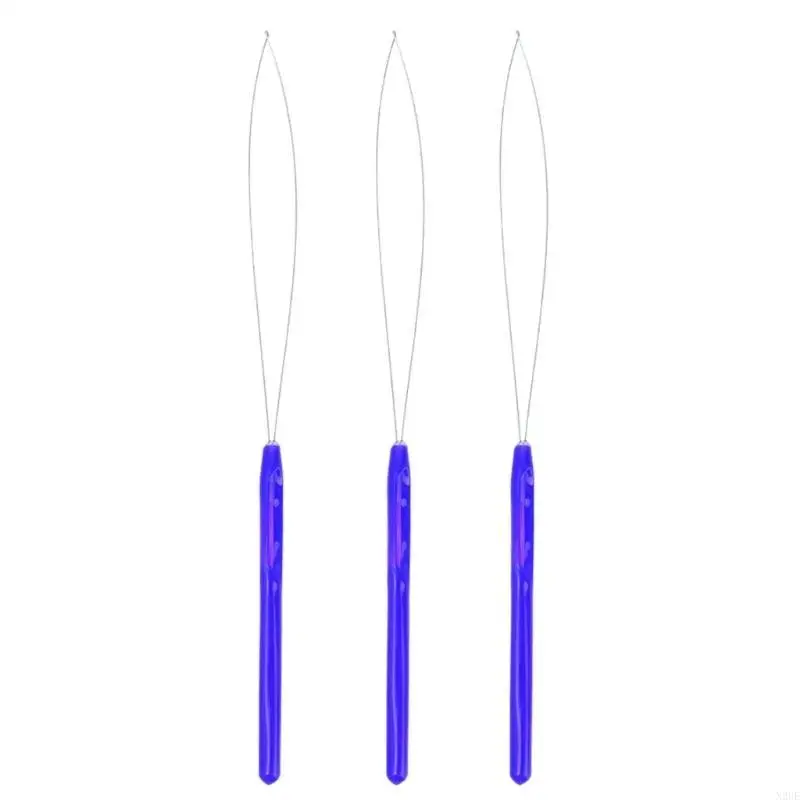 N2UE مفتوحة كبيرة العين الديكور إبرة عقد من اللؤلؤ أدوات سوار إبرة الفولاذ المقاوم للصدأ