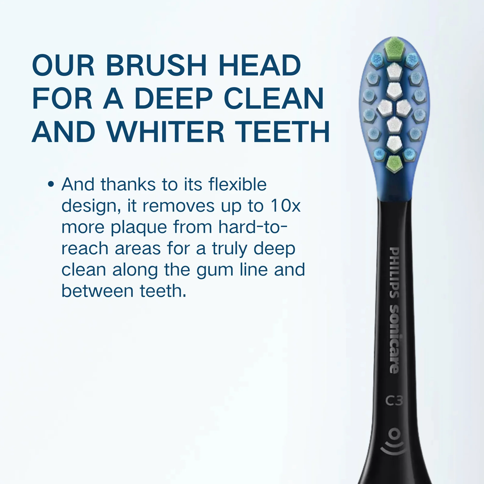 فرشاة أسنان كهربائية من سلسلة Philips Sonicare 9500 HX993، بدون عبوة أصلية، رأس فرشاة C3 #3