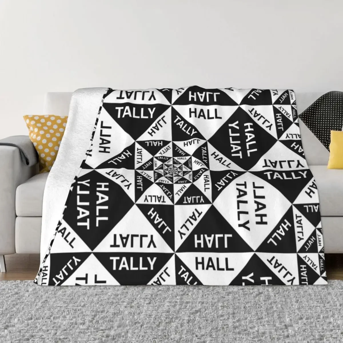 New 02 Tally Hall band logo Genre: ?indie pop Throw Blanket Luxury St cosplay anime christmas gifts manga Blankets