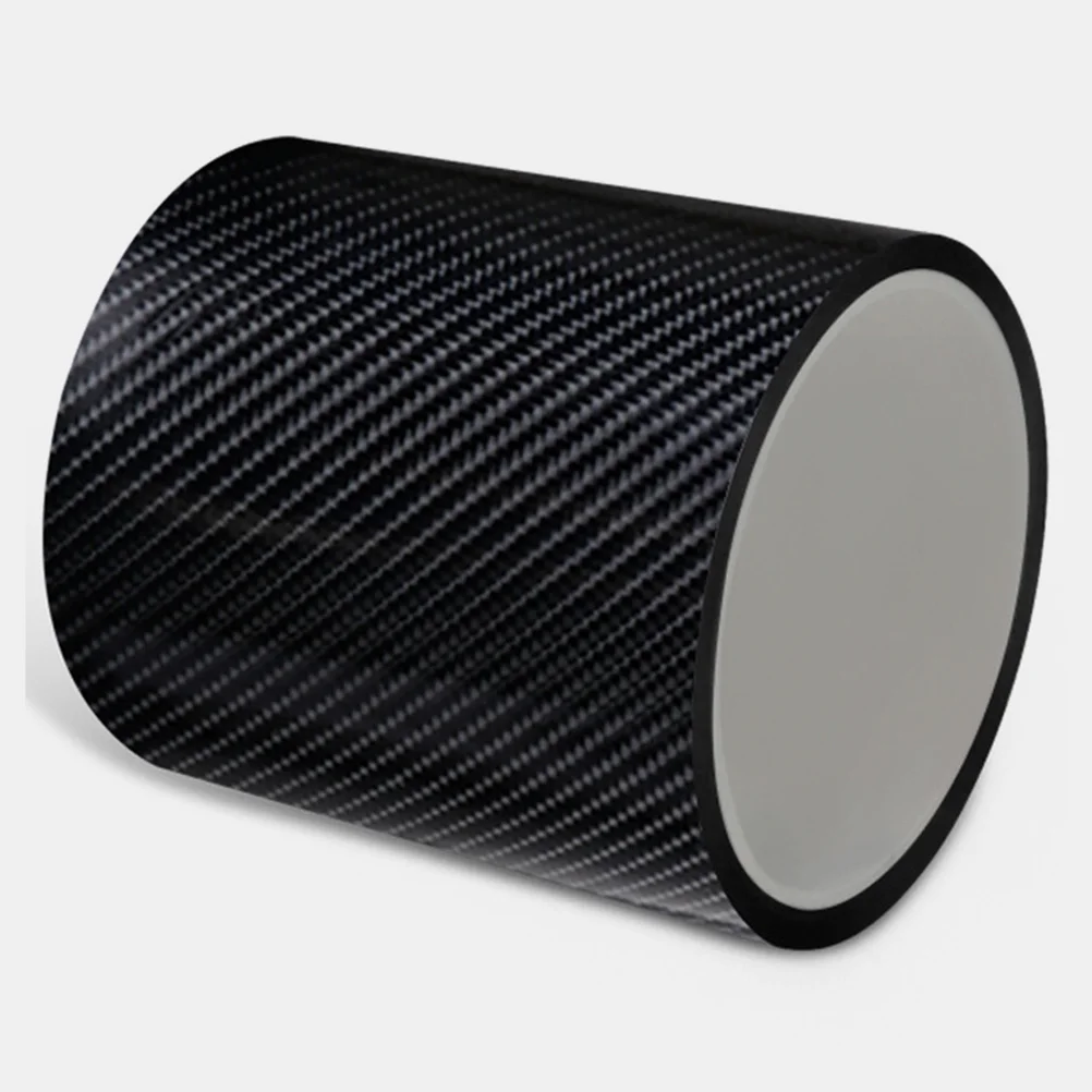 

Door Sill Protector 5D Carbon Fiber Vinyl Wrap Film Car Door Edge Guard Auto Threshold Bumper Paint Protection Strip