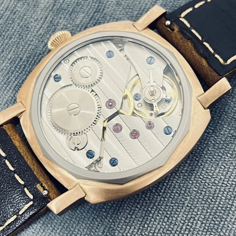 FLEXFIL Mechanical watch 44mm sapphire Waterproof luminous for men Wristwatch Seagull movement st 3600 Relogio Masculino