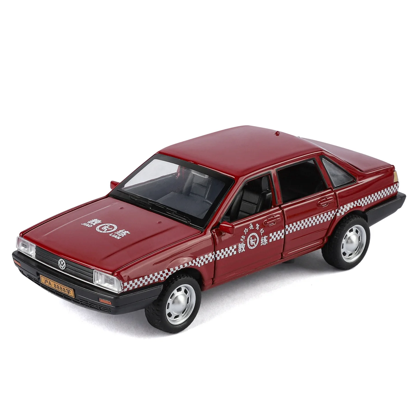 

Новая модель автобуса Haodi 1:32, большая и средняя, имитация, из сплава, со звуком и светом, откатным механизмом, с открывающимися дверями, игрушечная машинка