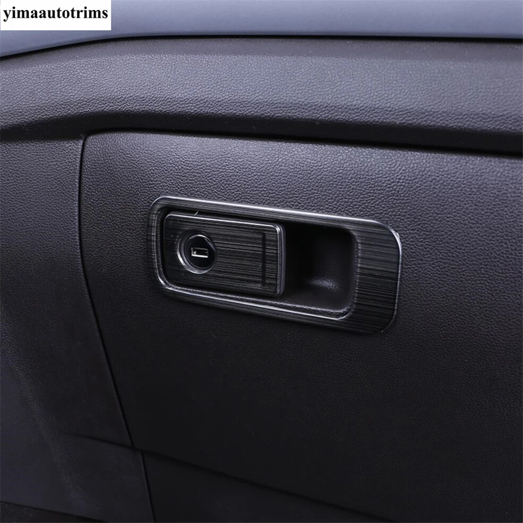 For VW Volkswagen Atlas / Teramont 2021 2022 Handle Bowl Window Lift AC Air Gear Panel Trim Stainless Steel Interior Accessories