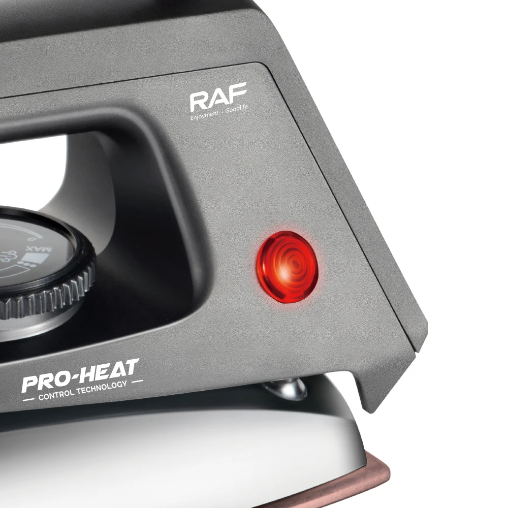 RAF تسليم سريع تصميم نقطة الثلاثي 1000 واط الحديد الجاف الحديد الكهربائية مكواة مسطحة الصحافة المنزل سريعة الكهربائية الحديد الجاف للملابس #5