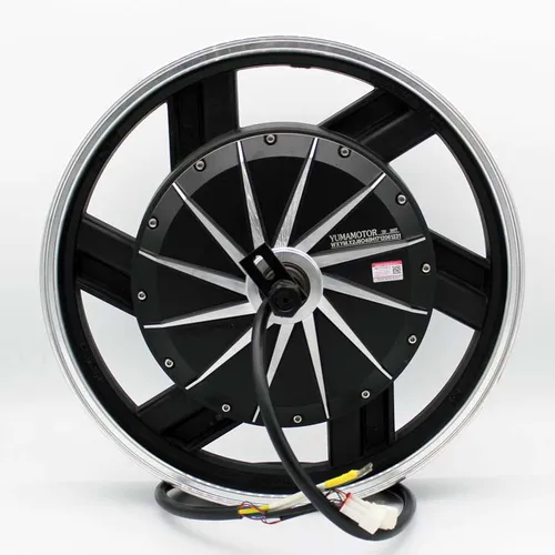 YMMOTOR 17 pouces 253 3000-5000W 48V 60V 72V Scooter électrique moto BLDC moteur de moyeu