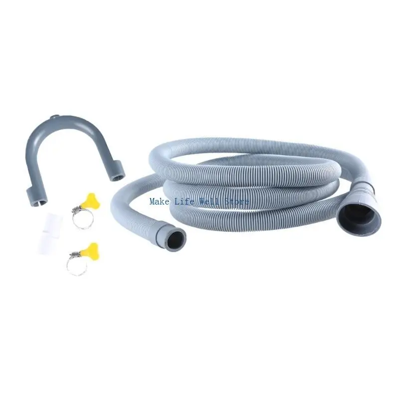 

Multipurpose Drainage Set Includes Pipe Connectors Support Bracket & Clamps Home Plumbing Package set for Easy Setups