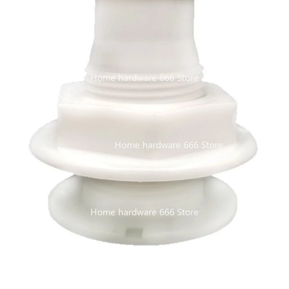 النايلون الأبيض 90 درجة نزح استنزاف البلاستيك منفذ حقن المياه مكافحة الشيخوخة ملحقات مدخل المياه البحرية