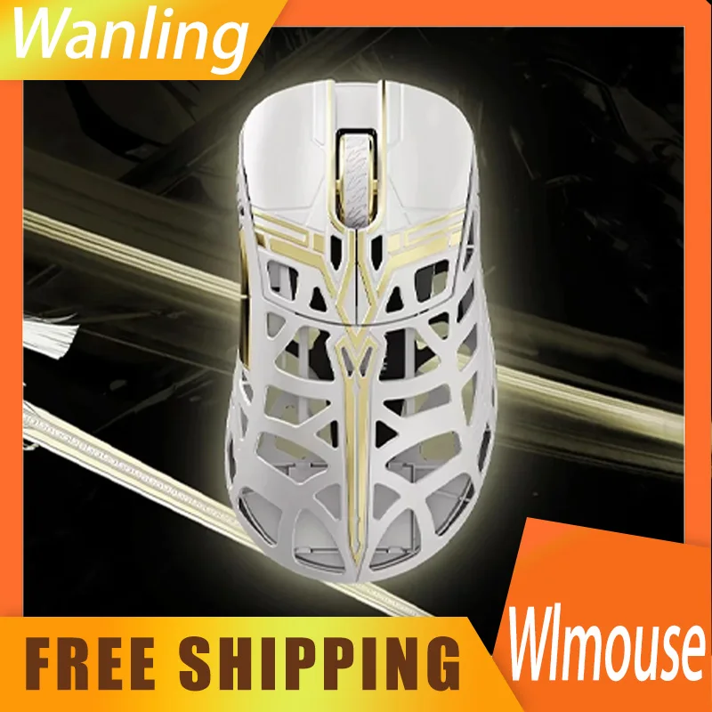 

Wlmouse Sword X Mouse Wanling 3950hs Sensor 2.4g Wireless Magnesium Alloy 8k Lightweight Gaming Mice Accessory For Desktop Pc