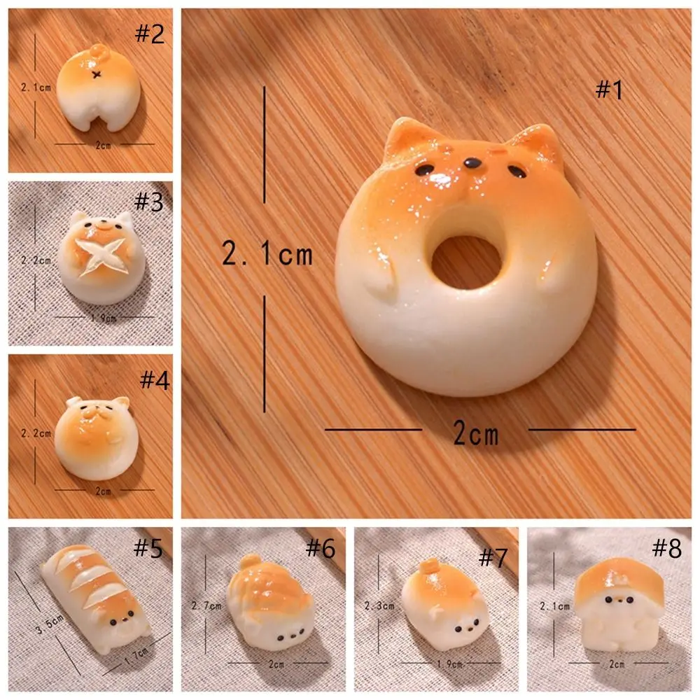 Schattige Hond Brood Beeldjes Miniaturen Mini Handwerk Hond Brood Beeld Realistische Diy Decoraties Brood Ornamenten Huwelijksfeest