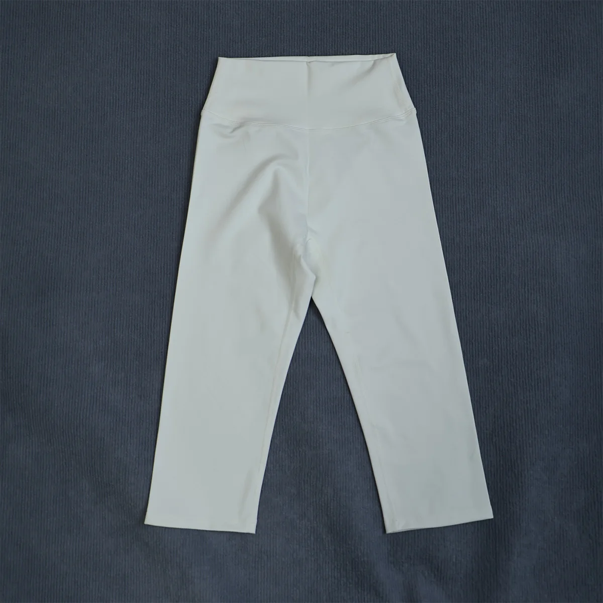 Ctenkevet Hochtaillierte 3/4-Yoga-Hose für Damen, Sommer-Hüftliftende Capri-Leggings, Fitness-Sweathose, Sportmode für Frauen – Detail 15
