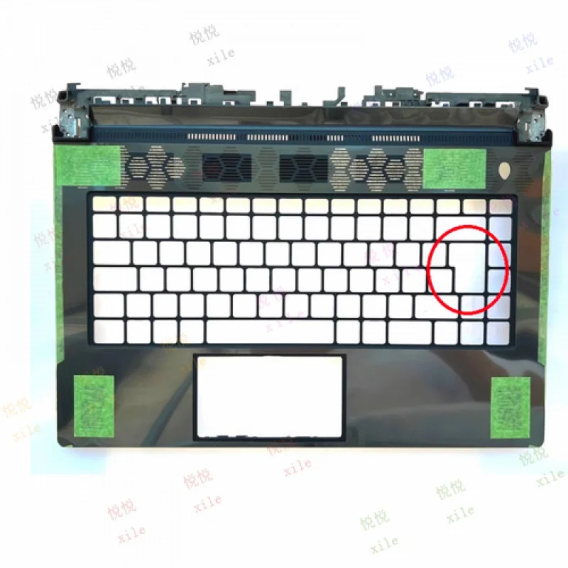 L nuevo para Dell Alienware M15 R7 C cubierta teclado bisel UK 0HN40P