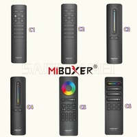 Miboxer 4-Zone C1 C2 C3 C4 C5 C6 Color Temperature RGB+CCT Wireless Remote Controller Magnetic 2.4G Brightness Adjustable Light