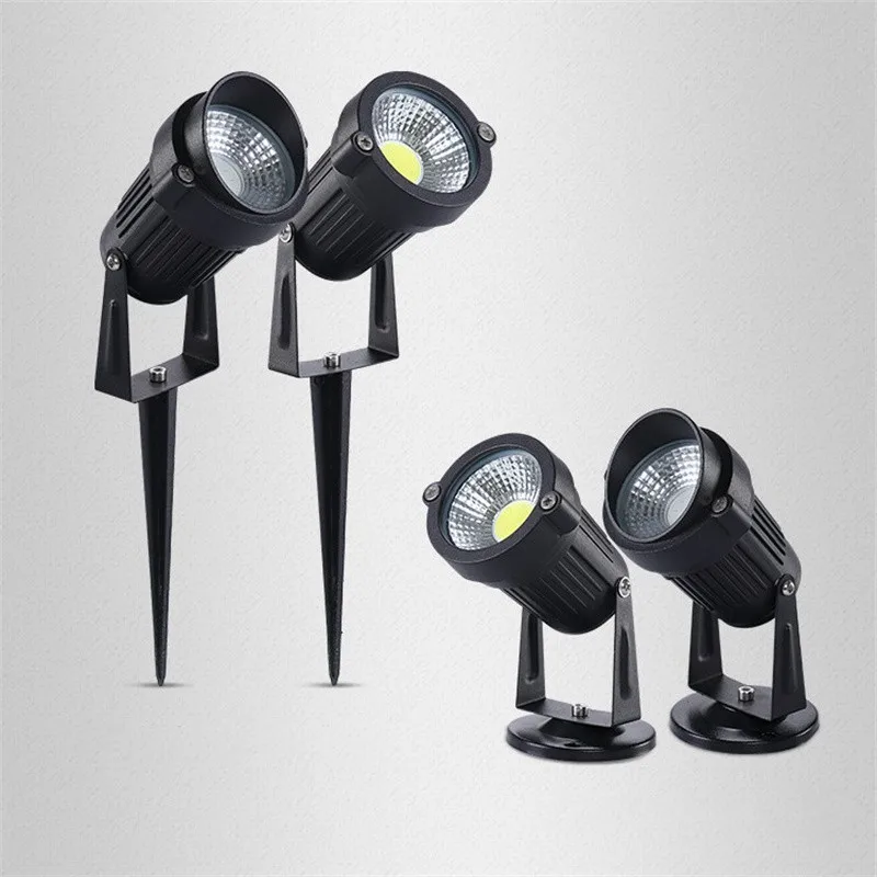 

10W COB Warm Cold White Garden Lamp Outdoor LED Lawn Light Waterproof IP67 Landscape Spot Spike Light AC85-265V/DC12V