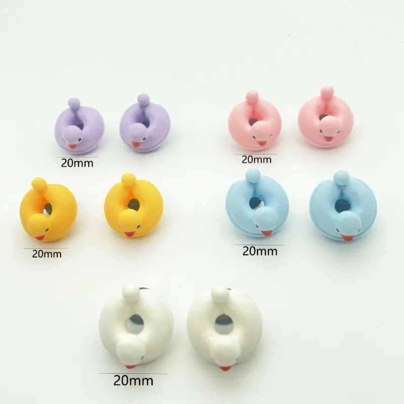 10 قطعة سحر الأحذية DIY ثلاثية الأبعاد لطيف البطة الديكور مشبك ل ثقب الأحذية مجموعة سحرية اكسسوارات الاطفال حفلة امرأة الفتيات هدية