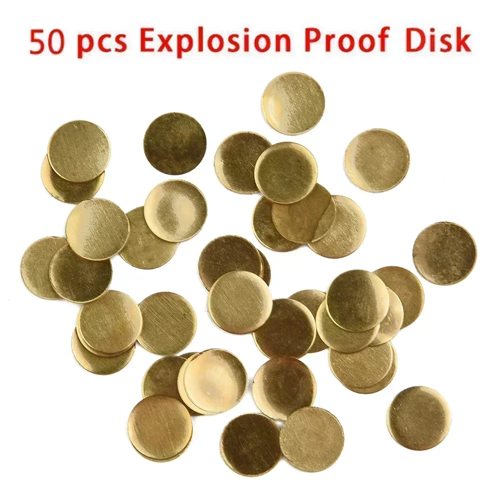 50 Pcs Explosion Proof Disk Steel 8.7mm For YONG HENG 30MPa Air Compressor Metal Machinery Accessories Professional Hand Tools