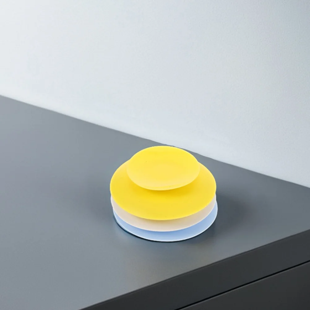 

6Pcs Silicone Suction Pads Double Sided Anti-Slip Bowl Plate Fixing Pad for Elderly Patients Tableware Sucker Utensil