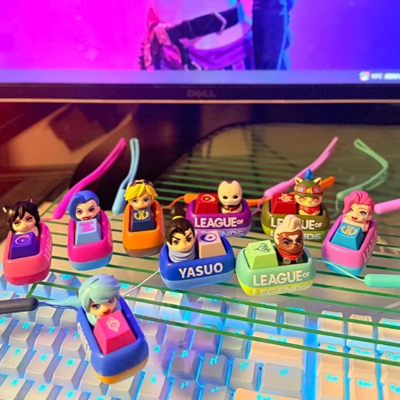 Мыло Studio League Of Legends League Of Legends Lol Keycap Слепая коробка 2025 Глобальные финалы Игровая периферия Модная игровая подвеска в подарок