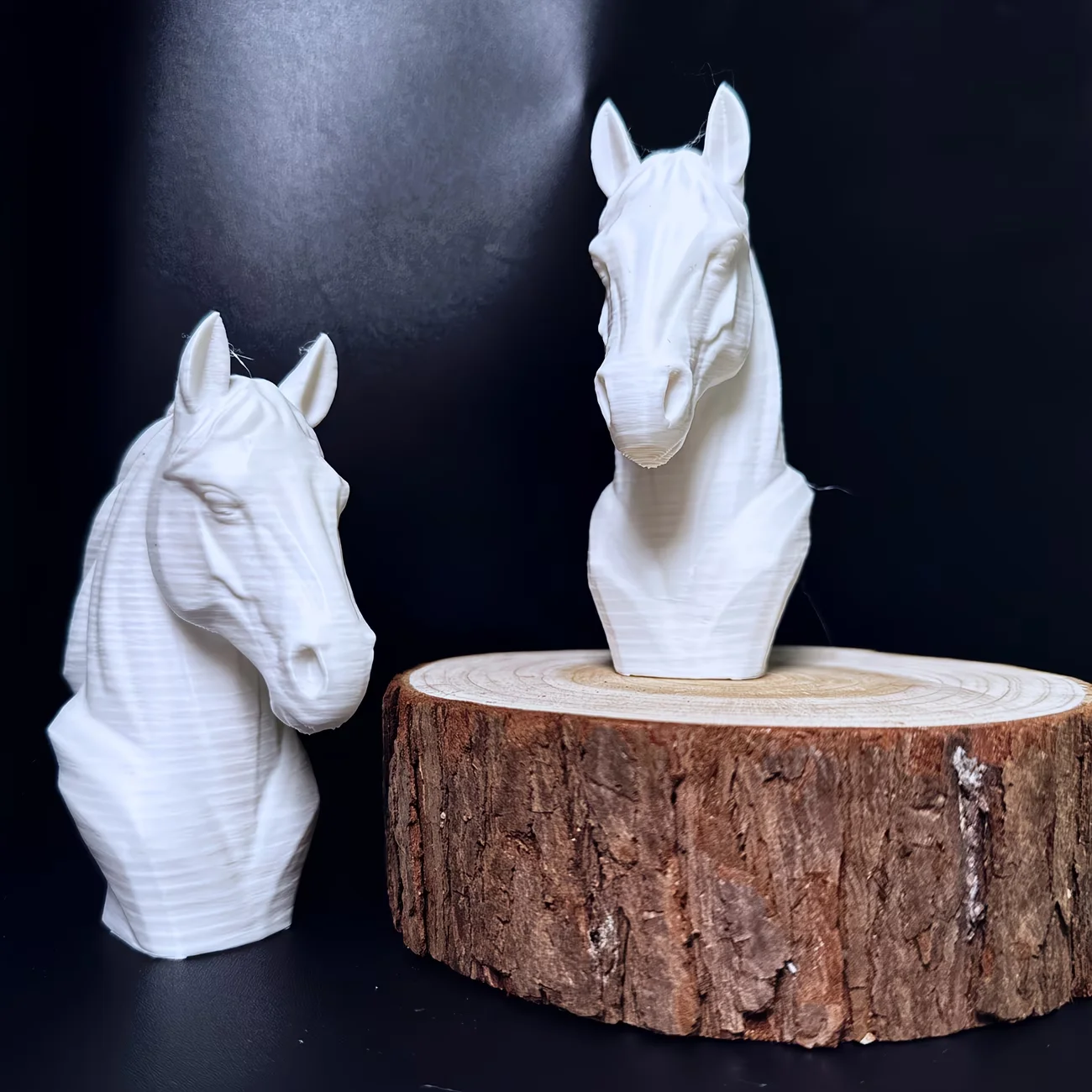Rustic Stylized Horse Head Decoration For Thanksgiving Halloween Christmas Home Decor Living Room Study Holiday Accent Piece