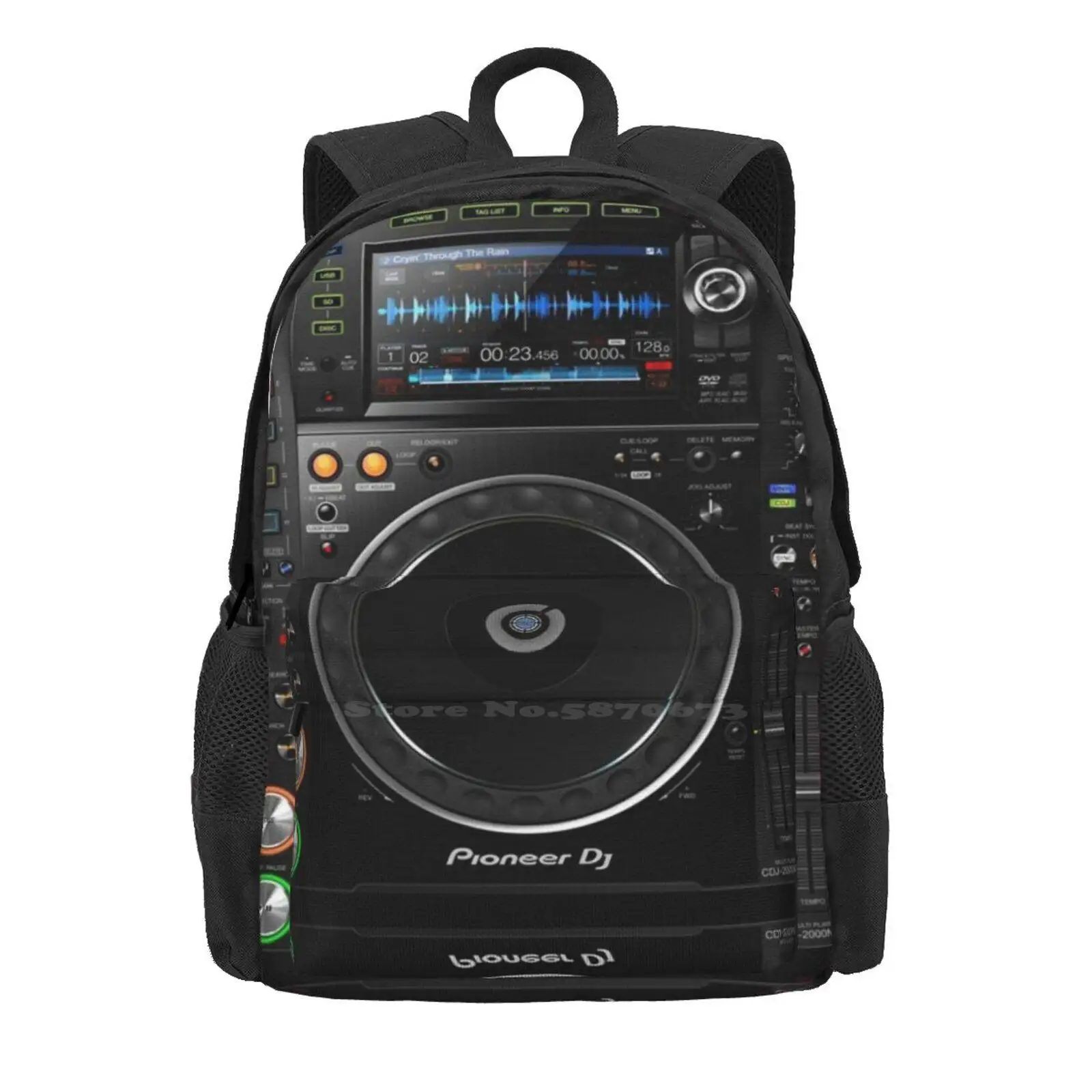 Mochila cdj-2000 para homens e mulheres, mochila para meninas adolescentes