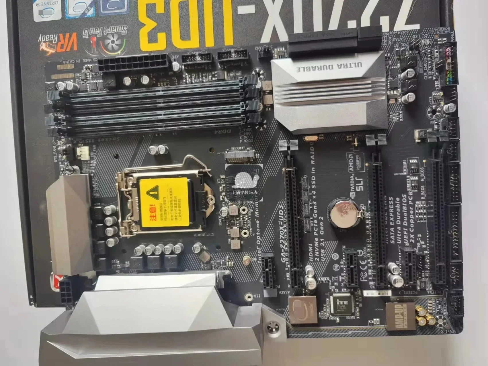 Boxed For Gigabyte Z270X-UD3 Desktop PC Supports 6th Generation 7th Generation 1151 Pin DDR4