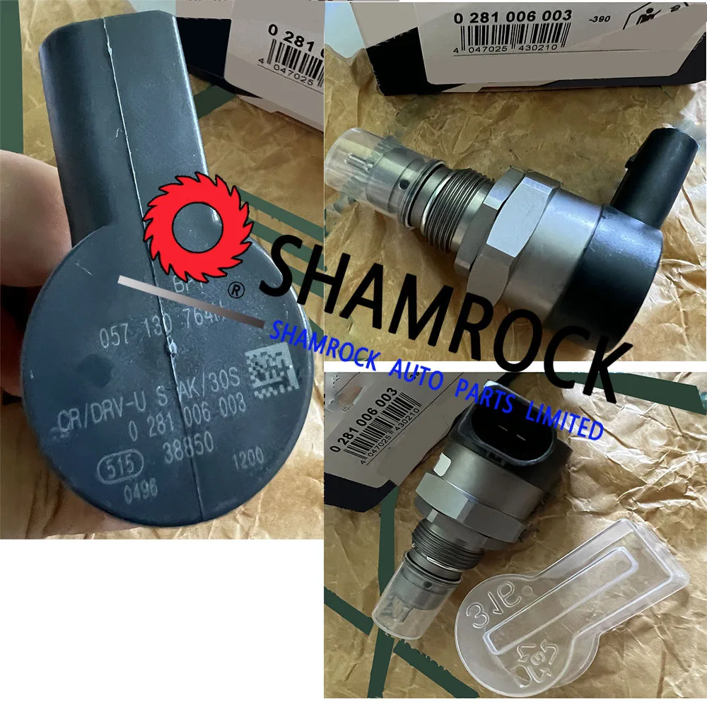 0281006003  0281006002  FUEL RAIL PRESSURE RELIEF LIMITER VALVE 0281002859 0281002858 057130764H 057130119A