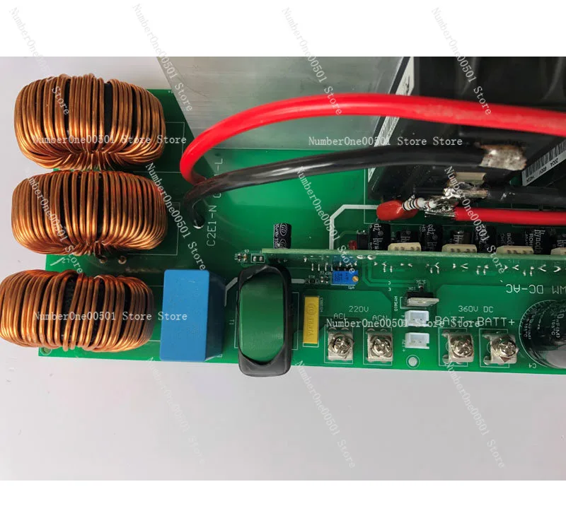 10KW Pure Sine Wave Inverter Rear Stage 48V to 220V for Solar RV High Power Power Module