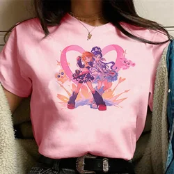 Precure t-shirts women funny graphic t-shirts girl manga Japanese 2000s clothes