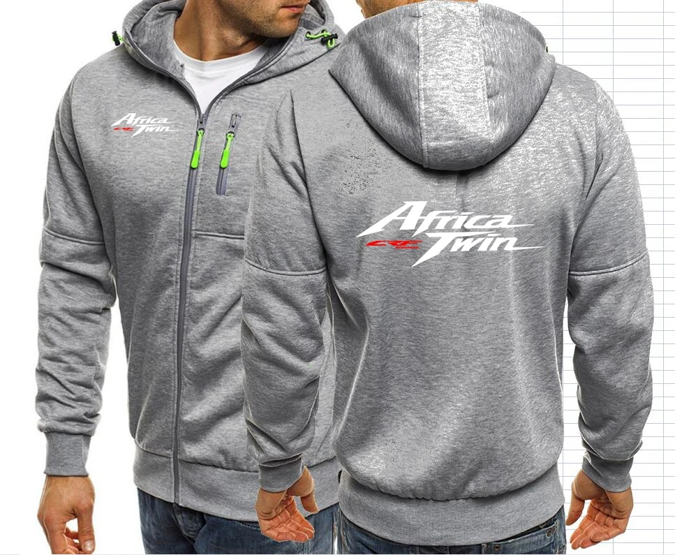 Africa Twin Crf 1000 L Crf1000 Men Jackets Mens Outerwear Hoodies Coats Motorcycle Hondaes F1 Zipper Sweatshirts Male Jacket 092