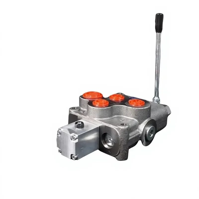 P120 Hydraulic Directional Control Valve 1 Spool 2 Way Manual Lever 120LPM 32GPM 3600PSI Monoblock Tractor Log Splitter