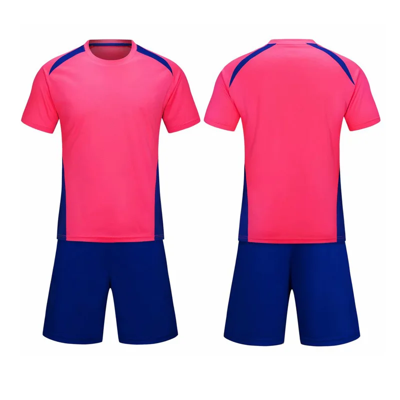 Football uniform customization Football training clothing Adults and Kid clothes Boys Soccer Clothes Sets Short Sleeve Printing