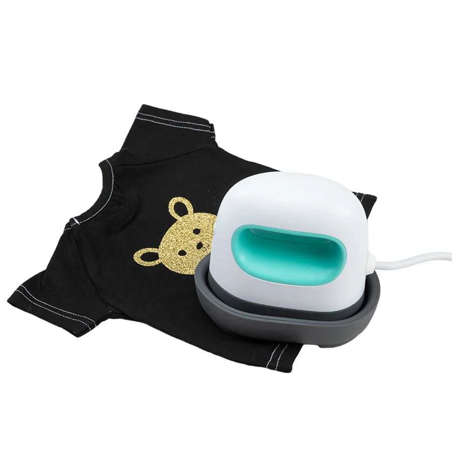 Convenient Mini Hand-Held Automatic New Electric Three-Speed Heat Press Machine with Temperature Control for T-Shirt Printing