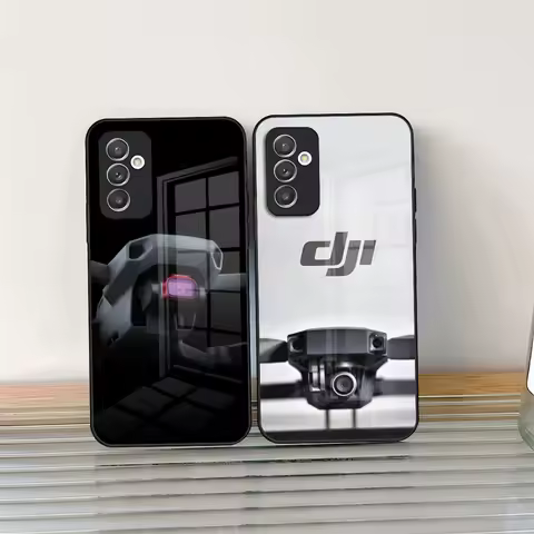 DJI Drones Phone Case Glass For Samsung Galaxy S24 S25 S21 S22 S20 S23 Ultra Fe Plus A34 A54 A24 A16 A52 M54 Cover