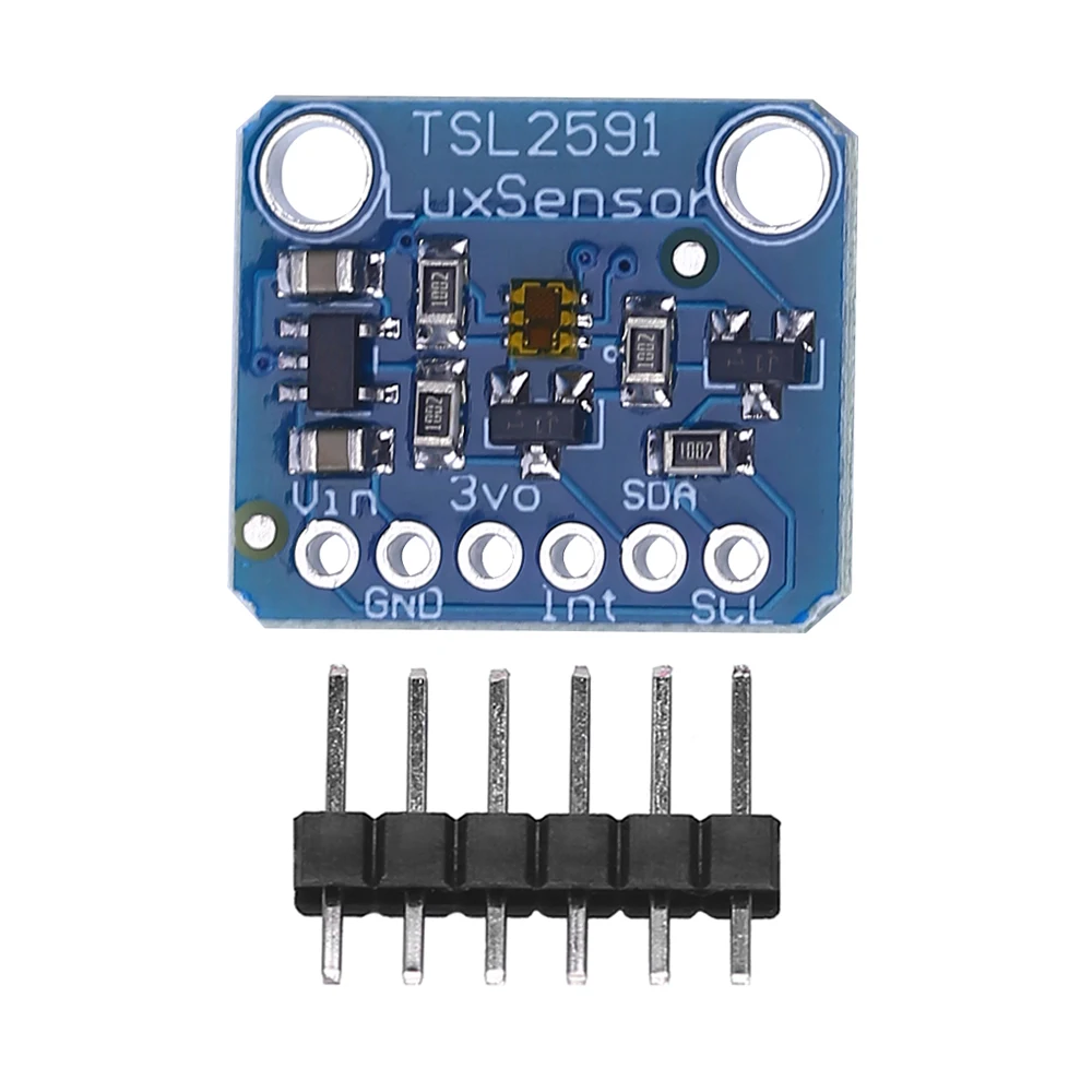 TSL2591 High Dynamic Digital Light Sensor DC 3.3V-5V Light Sensor Module 188uLux Sensitivity