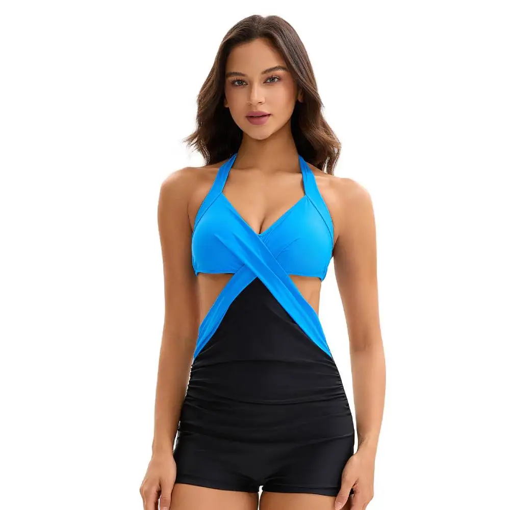 

Cikini Спортивный цельный купальник Сексуальный треугольный летний пляжный купальник с открытой спиной Купальный костюм для женщин