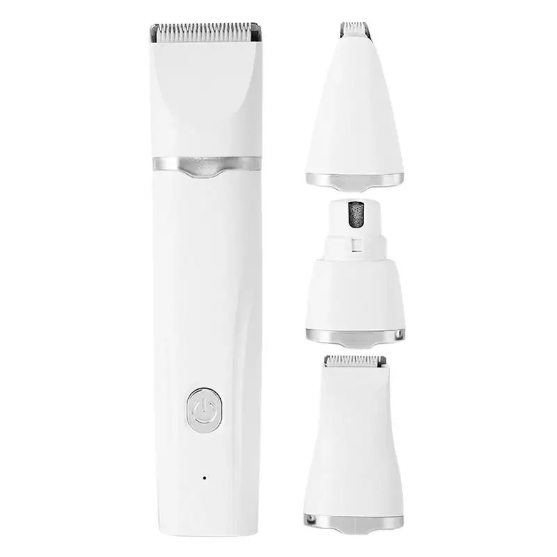 Trymer do sierści zwierząt domowych dla psów łapy maszynka do strzyżenia psów 4 w 1 elektryczne maszynki do strzyżenia golarka akcesoria narzędziowe dla Groomer Deshedding Professional