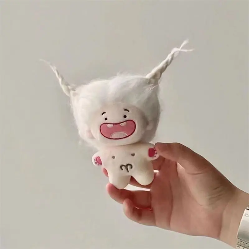 10Cm Kawaii Mini Idol Pop Anime Pluche Ster Poppen Gevulde Maatwerk Figuur Speelgoed Katoenen Baby Knuffels Speelgoed Fans Gift