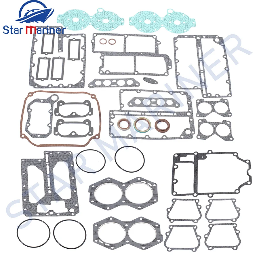 

Комплект прокладок головки блока питания 439085 777398 389556 391300 18-4303-1 для подвесного двигателя Evinrude Johnson OMC BRP V4 90 л.с. 115 л.с. Деталь лодочного двигателя