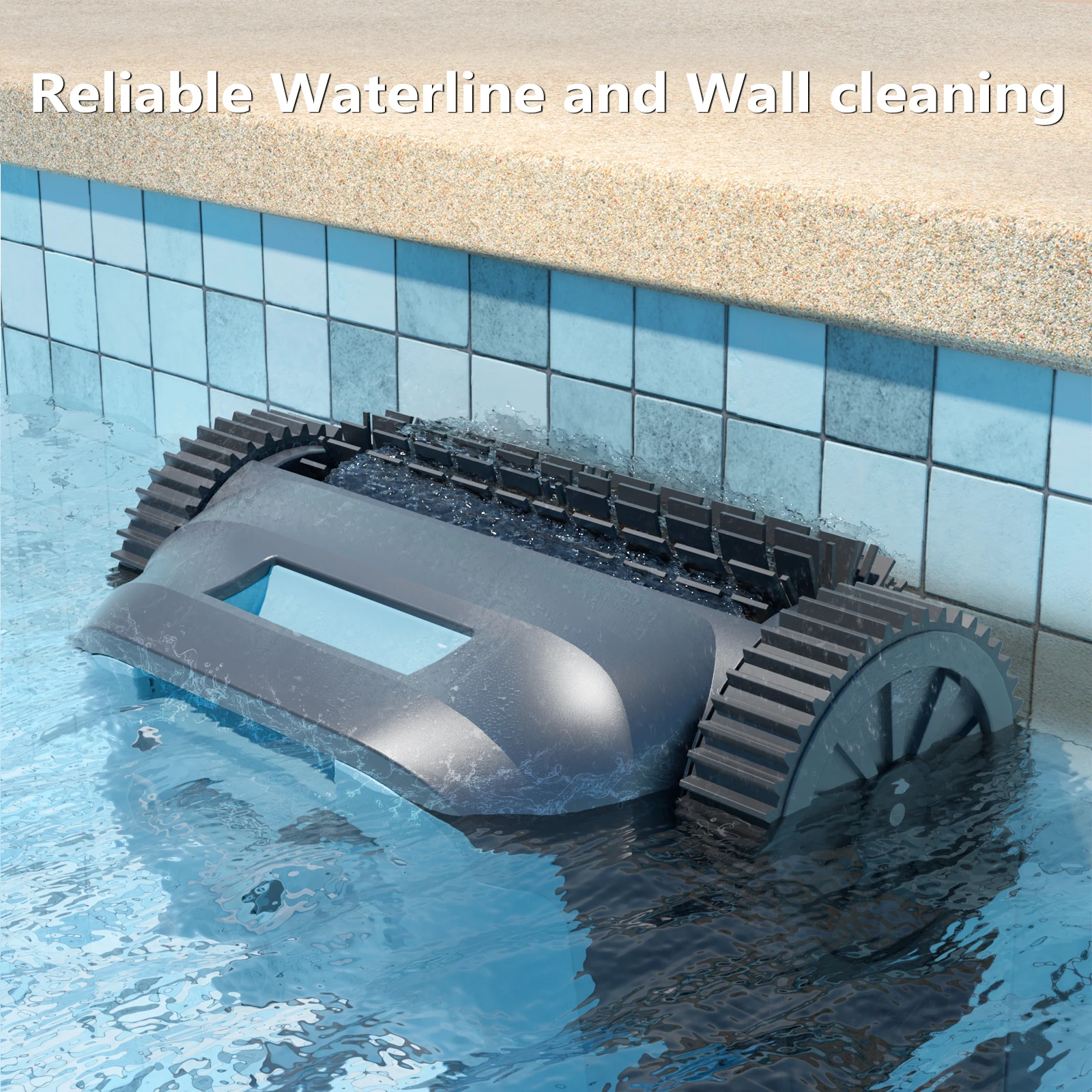 Automatic Solar Rechargeable ABS Wireless Cleaning Robot Vacuum Cleaner Floating Swimming Pool Wireless Cleaning Robot Vacuum