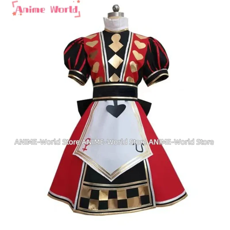 《》alice-madness-returns-the-royal-poker-outfit-cosplay-costume-custom-any-size-wig