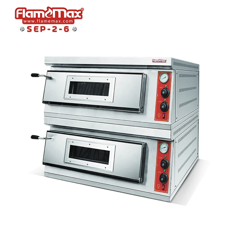 

Professional Gas Pizza Oven Baking Oven Commercial Small Double Deck Pizza Oven Kitchen Equipment for Restaurant