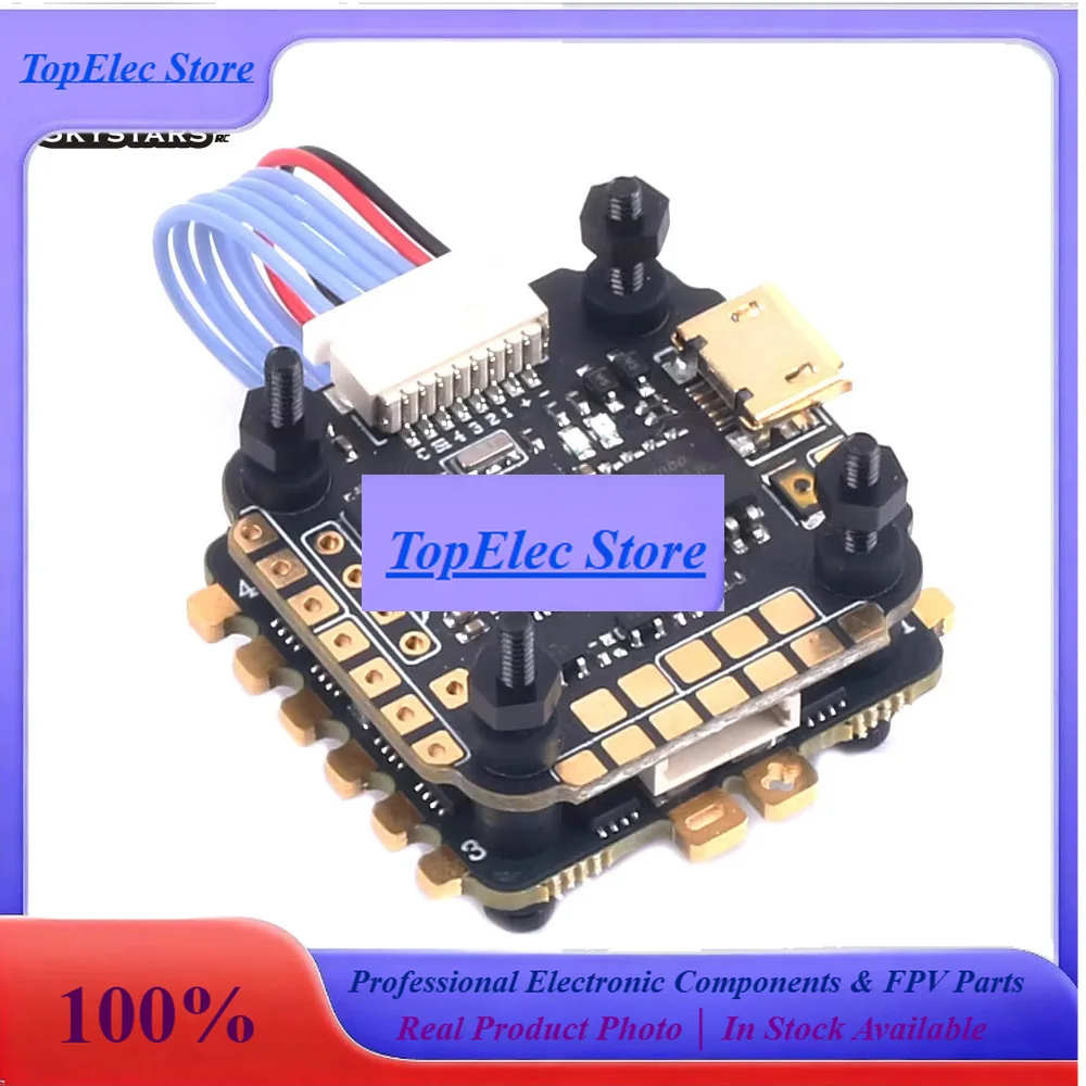 TopESSkystars F411 Mini HD F4 Flight Controller With Ko40 40A 3-6S ESC 20mm Fly Tower Stack For RC Drone FPV Racing