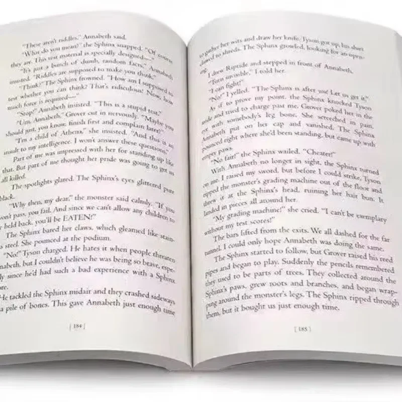 Books of5 Books/Set Percy Jackson & The Olympians English Original Novel Books Children's English Picture Book Sets DIFUYA