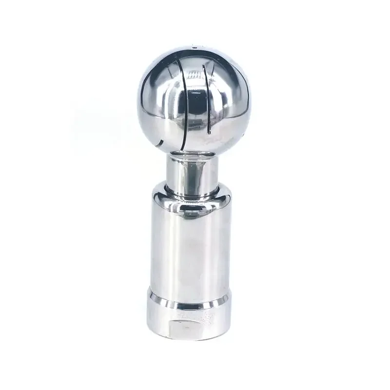 

1" BSP Female Thread 304 Stainless Steel Sanitary Thread Rotary Spray Ball Tank Cleaning Ball