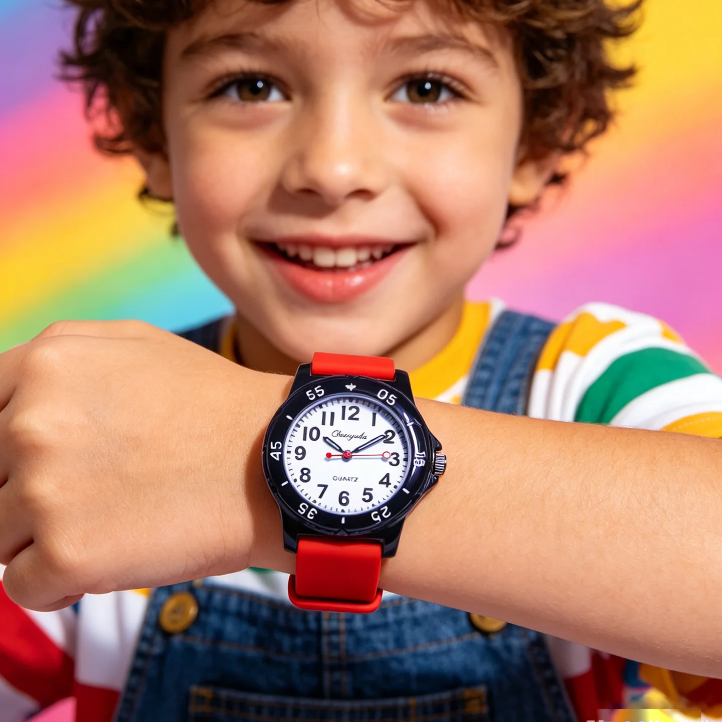 Fashion boys girls soft silicone durable quartz digital watches primary middle school students studying exams watches clocks