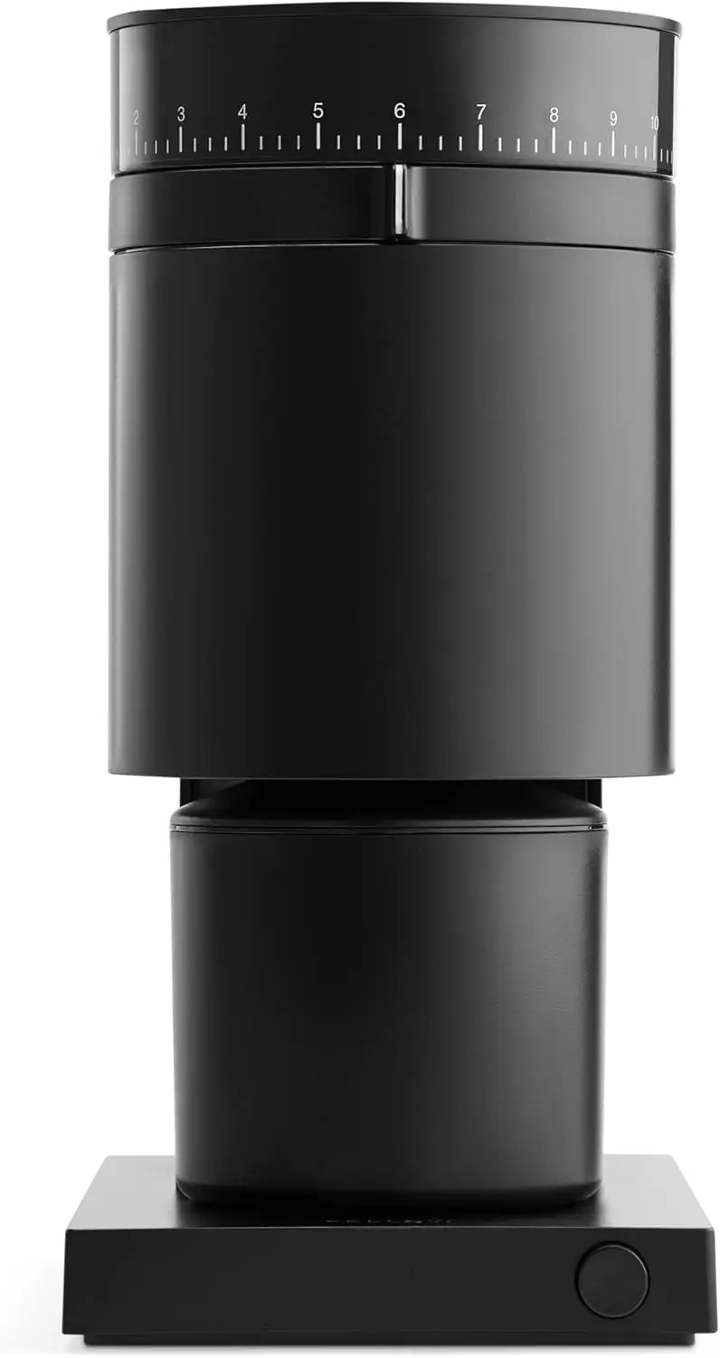 

Electric Conical Burr Coffee Grinder with 41 Settings for Espresso, Drip, French Press & Cold Brew in Matte Black