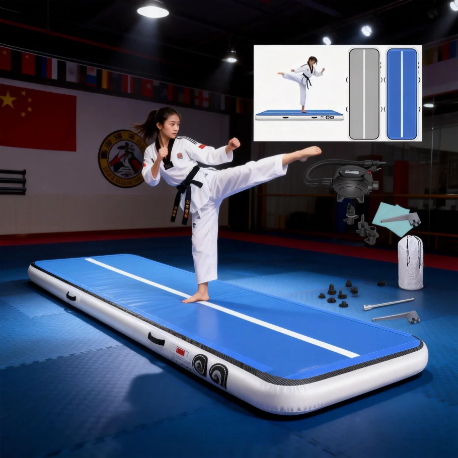 Factory Wholesale Inflatable A - Tumbling Air Track review and price