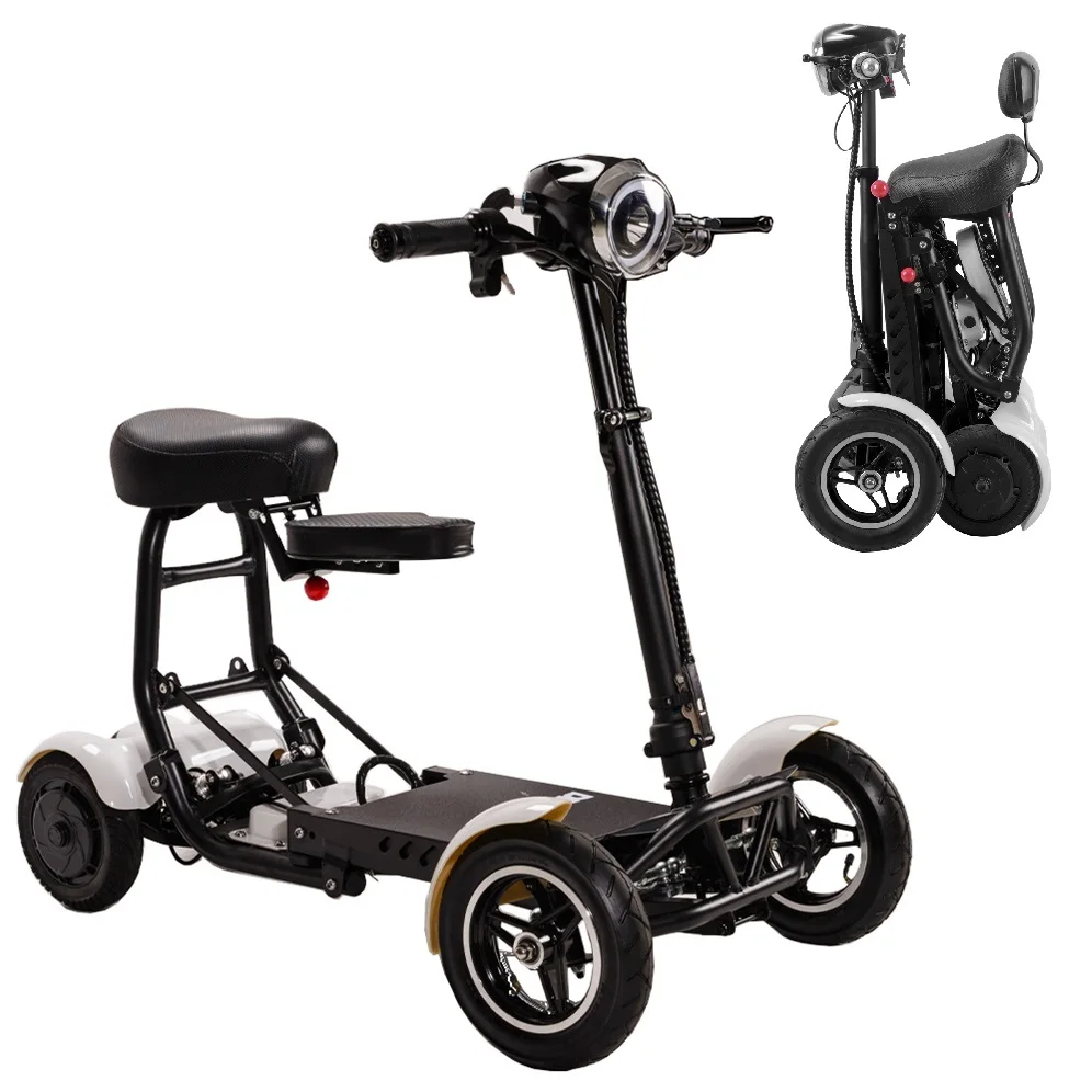 Ireland Four Wheel Duel Motor  Golf Cart Scooter Electric Adult Mobility with Removable Battery