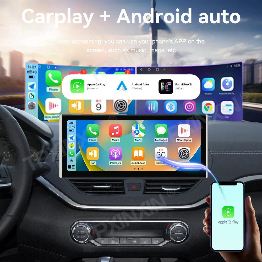 12.3 لنيسان Teana 2019 2020 2021 أندرويد السيارات Carplay راديو السيارة ستيريو السيارات مشغل وسائط متعددة لتحديد المواقع والملاحة رئيس وحدة #4