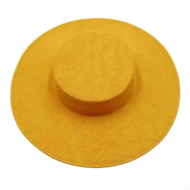 Sinamay Dress Hat Base Bonnet Blank for Bridal Styling, Costume DIY and Decors Y166